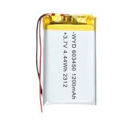 603450 1200mAh 3.7V 1PCS