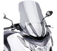 6035 - accessoire de pare-brise à main en forme de dôme compatible avec H.O.N.D.A. integra 750 2014-2021 COULEUR TRANSPARENTE