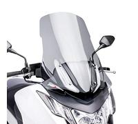 Motoplastic Pare-brise dôme 6035 compatible H.O.N.D.A. Integra 750 2014-2021 Noir