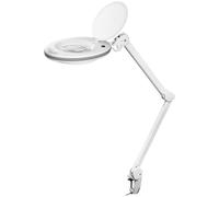 [60360] Goobay Lampe Loupe à LED avec Pince, 8 W 650 lm, lentille en verre cr...