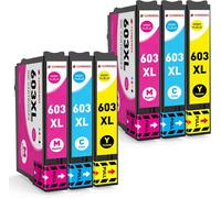 603Xl 603 Xl Cartouches D'Encre Couleur Compatibles Avec Epson Expression Home Xp-2100 Xp-2105 Xp-2150 Xp-2155 Xp-3100 Xp-3150 Xp-3155 Xp-4100 4150 Workforce Wf-2810 Wf-2820 Wf-283[ENC942654]