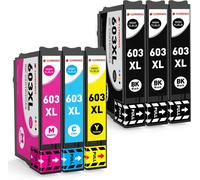 603Xl 603 Xl Cartouches D'Encre Multipack Compatibles Avec Epson Expression Home Xp-2100 Xp-2105 Xp-2150 Xp-2155 Xp-3100 Xp-3150 Xp-3155 Xp-4100 4150 Workforce Wf-2810 Wf-2820 Wf-2[ENC944444]