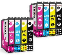 603Xl 603 Xl Cartouches D'Encre Multipack Compatibles Avec Epson Expression Home Xp-2100 Xp-2105 Xp-2150 Xp-2155 Xp-3100 Xp-3150 Xp-3155 Xp-4100 4150 Workforce Wf-2810 Wf-2820 Wf-2[ENC944885]