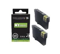 Point D'encre 603XL - Etoile de mer - 2 X Cartouches Noir Grande capacité de Marque Francaise pour imprimante Compatible EPSON