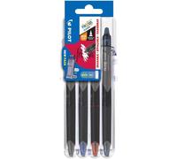 [604447] PILOT Stylo roller FRIXION POINT CLICKER Set2Go, étui de 4