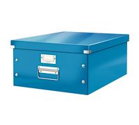 [60450036] LEITZ Boîte de rangement WOW Click & Store Format large A3 Bleu
