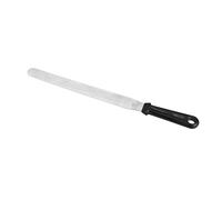 [60463] Lacor Spatule Longue Droite Manche Solide 25 cm, Noir