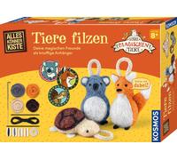 604684 Lécole des Animaux Magiques - Feutrage danimaux, Polyvalent, boîte pou...