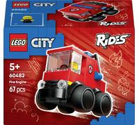 LEGO City 60482 Véhicules - Le Camion de Pompiers - Jeu Créatif dès 5 ans - Idée de Cadeau