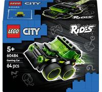 LEGO City 60484 Véhicules - La Voiture de Course de Jeu Vidéo - Jouet 5 ans - Idée Cadeau