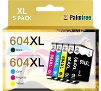 604XL Cartouches compatibles pour Cartouche Encre epson XP 2200 pour Epson XP-2205 XP-3200 XP-3205 XP-4200 XP-4205, Workforce WF-2910 WF-2930 WF-2935 WF-2950(2Noir 1Cyan 1Jaune 1Magenta)