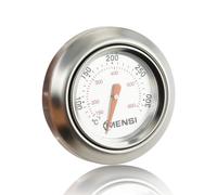 60540 Thermomètre barbecue compatible pour Weber Charcoal 1-13/16"(45mm) - Dia pour Q Grill Spirit et Traveller Grill 0-300 ¿ Thermomètre Analogique