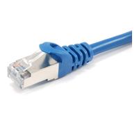 [605535] equip câble patch, Cat.6, SF/UTP (PIMF), HF, 7,5 m, bleu