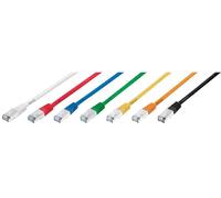 [605592] equip Câble Réseau RJ45 CAT 6 S/FTP 3.00 m noir contacts dorés