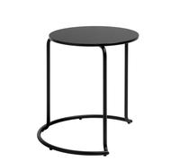 Table Basse 606 Noir/Bouleau Laqué Noir