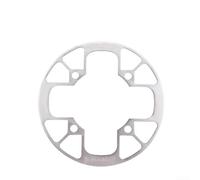 6061 104BCD Protection de chaîne en aluminium léger pour pédaliers de vélo de route avec différentes tailles de dents de pignon (40-42T argenté)