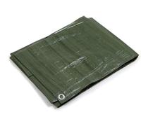6082f-Tarpaulin With Eyelets Two-Tone With 90 G/M² Size 4 X 4 (16 M²)