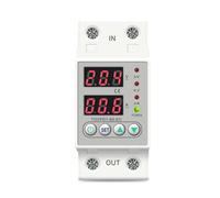 60A Din Rail 230V Adjustable Over and Under Voltage Protective Device Protector Relay Monitor current limit TOVPD1-63-EC BIANMTSW(80A)