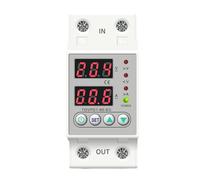 60A Din Rail 230V Adjustable Over and Under Voltage Protective Device Protector Relay Monitor Current Limit TOVPD1-63-EC(80A)