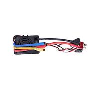 60A ESC Électronique Sans Balais Étanche pour Voiture Télécommandée 1/10, Contrôleur de Vitesse avec BEC 5,8 V/3 A, Protection Multiple, Compatible Batteries 2-3S Li - Po et 4-9S