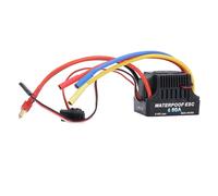 60A ESC sans balai étanche pour voiture RC, contrôleur de vitesse électronique avec algorithme de programmation avancé, compatible avec HSP HPI Traxxas