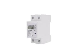 60A Smart Switch Meter Kwh Metering Circuit Breaker Timer with over voltage current Limiter protection MQXFCZUX