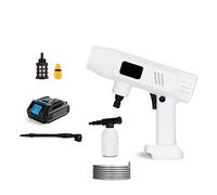 60Bar sans Fil Haute Pression Nettoyeur Laveuse Pulvérisation Pistolet À Eau Lavage De Voiture Nettoyage Accessoire Machine for Batterie Jet Puissant