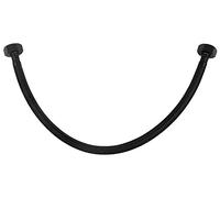 60cm 1/2" x 1/2" Inch BSP Noir Nylon Tressé Tuyau Flexible Robinet Affleurer