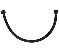 60cm 3/8" x 3/8" Inch BSP Noir Nylon Tressé Tuyau Flexible Robinet Affleurer