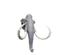 60cm Ancient Mammoth Paper Model Large Animal Wall Decoration Hanging Origami Art Handmade Papercraft