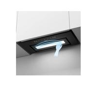 hotte aspirante encastrable 60cm 450m3/h 3 vitesses tactile et geste commande recyclage ou évacuation CD6931BK