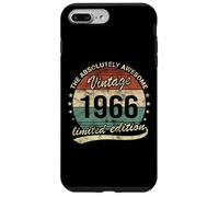60e Anniversaire 1966 The Absolutely Awesome Vintage Man Woman Coque pour iPhone 7 Plus/8 Plus