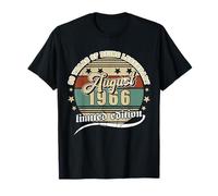 60e Anniversaire août 1966 millésime 60 Ans légendaire T-Shirt