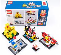 LEGO Ensemble 60e anniversaire de la brique – 40290 – 4 mini-constructions