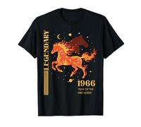 60e Anniversaire du Cheval de feu 2026 rétro 1966 Zodiaque T-Shirt
