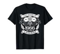 60e Anniversaire Life Begins at 1966 Legends T-Shirt