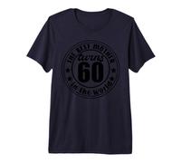 60e Anniversaire Maman Meilleure Maman du Monde T-Shirt Haut de Gamme