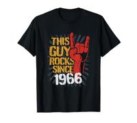 60e Anniversaire Né à Guy Rocks Depuis 1966 T-Shirt
