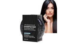 60g Shampooing Assombrissant pour Cheveux au Charbon de Bambou, shampoo