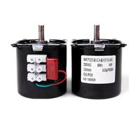 60KTYZ 14W 220V AC Permanent Magnet Synchronous electronic starter CW/CCW Low Speed electronic starter 2.5/5/10/15/20/30/50/60/80/110rpm NWPNLXEA(40rpm no bracket)