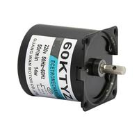 60Ktyz 14W Ac Permanente Magneet Synchrone Motor 110V/220V Gear Motor Miniatuur Lage Snelheid Grote Koppel Kleine Motor(AC220V 30rpm)