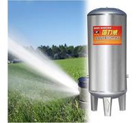 60l 100l 160l 200l 250l 300l Réservoir sous Pression en Acier Inoxydable, Réservoir Vertical à Pression D’Eau De Grande Capacité, Conteneurs De Stockage, One Color, 52.8Gal/200L