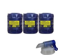 60L MANNOL 7707 O.E.M. Huile moteur API SN/CF 5W-30 MN7707-20 avec robinet