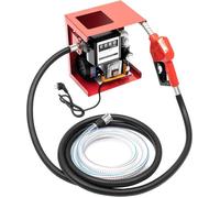 60L/Min Pompe à Diesel Electrique, 220V Pompes à Carburant Auto-Aspirant Pompe Gasoil