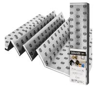 60m² d'isolation phonique 3mm avec AquaStop, sous-couche de pose pour parquet & stratifié, sous-couche de film chauffant optimale pour le chauffage au sol électrique, haute résistance à la compression