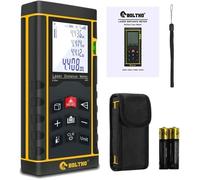 60M Télémètre Laser Metre Laser Numérique Intelligent LCD Rétro-éclairé 4 Pouces Mode Mesure à Distance/Mesure Continue/Zone