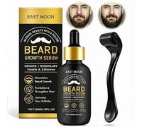 60ml Fluide Nourrissant pour Barbes,Soin Barbe,Soin Visage Barbe Homme,Pour une barbe plus Dense en Apparence Et Plus Douce,Traitement Quotidien Hydratant et Réconfortant