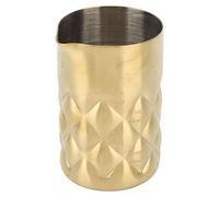 60ml Mixing Glass | Oxidation - Proof 304 Steel | for Cocktail (Gold Mesh)