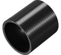 60mm 2.36" ID Voiture Droit Silicone Coupleur Turbo Tuyau 76mm Noir