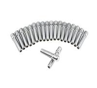 60MM M14x1.5-M12x1.5,20pcs/Définir des goujons de roue étendue Kit adaptateur de vis à boulons
